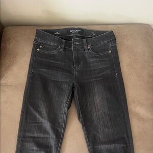 Liverpool Women's Dark Gray Skinny Jeans